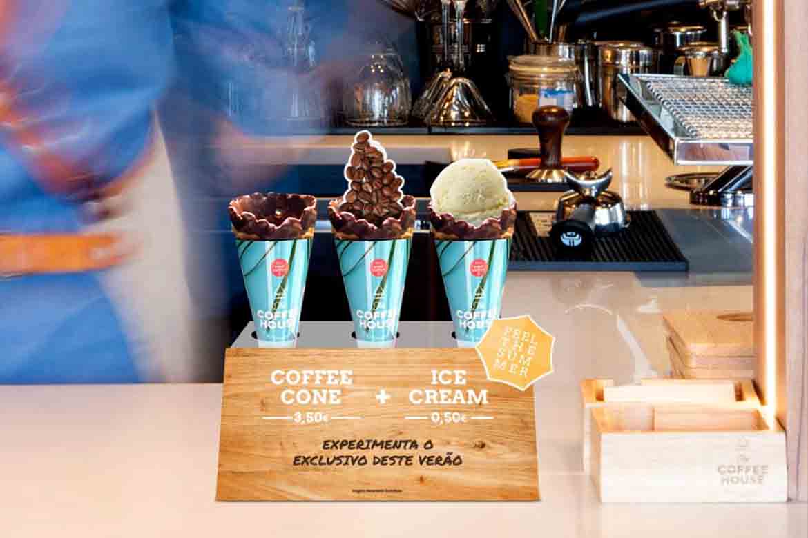 O Coffee Cone está de volta às lojas Delta the Coffee House Experience