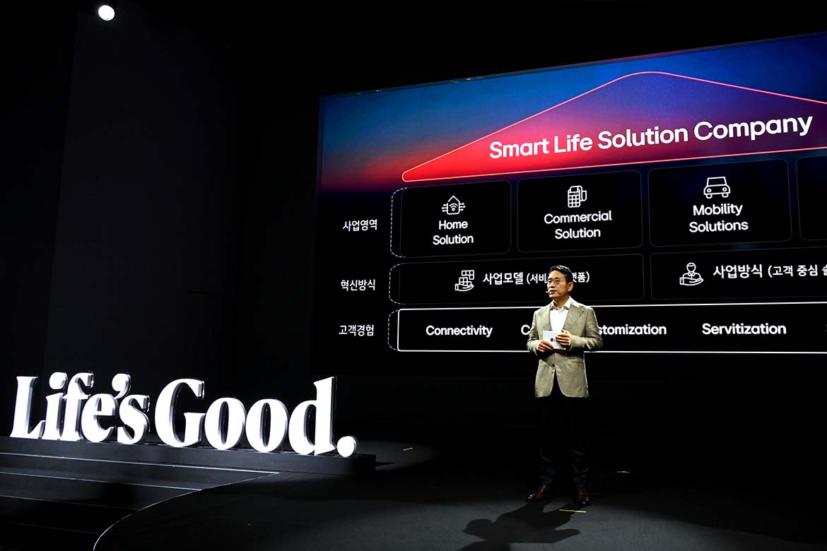 CEO da LG anuncia visão ousada para transformar a empresa numa Smart Life Solutions Company