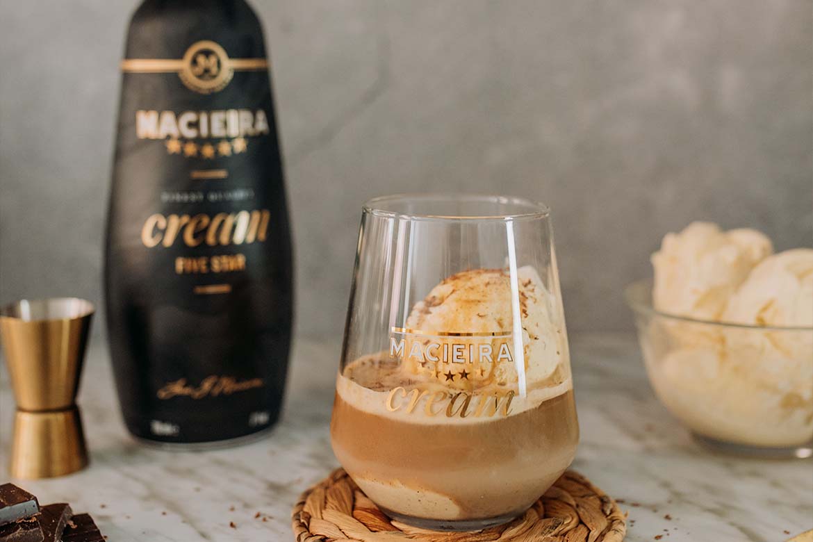COCKTAIL AFFOGATO, a forma mais saborosa de beber MACIEIRA CREAM este verão