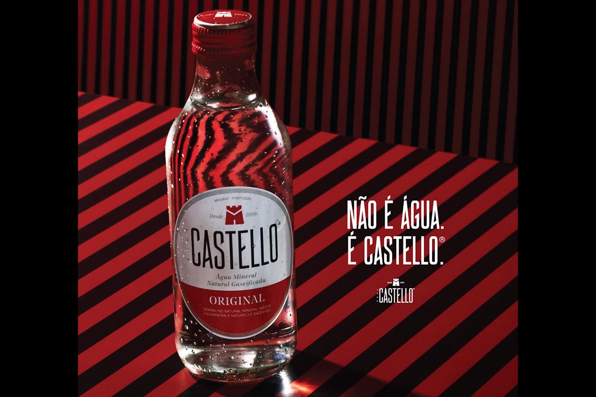 CASTELLO® renova-se e surpreende com nova campanha “Não é Água, é CASTELLO.”
