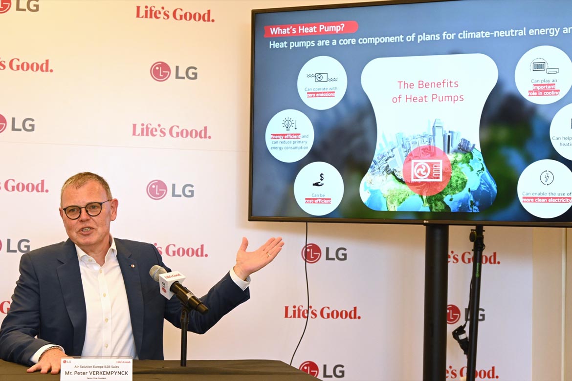 LG revela visão para um futuro sustentável  com tecnologias energeticamente eficientes na IFA 2023