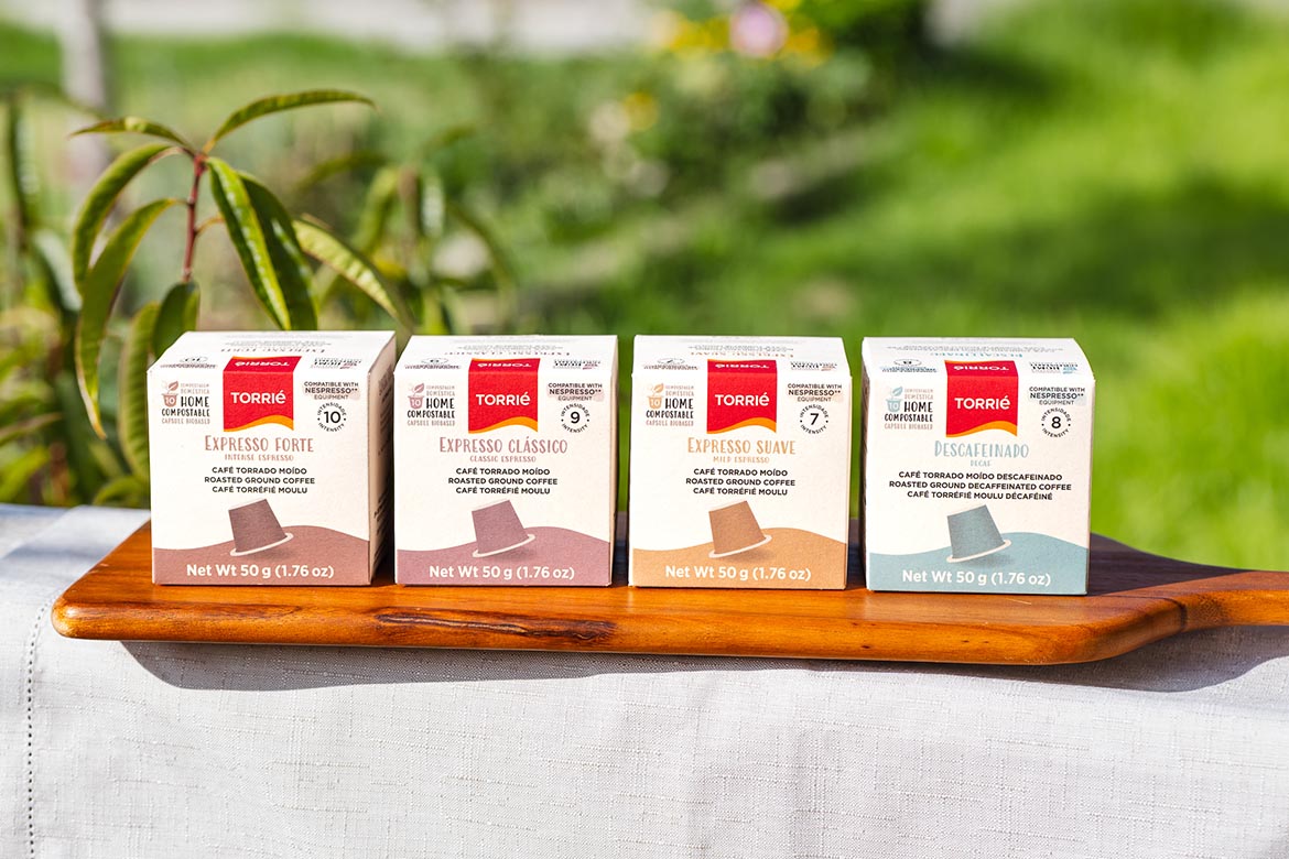 Torrié inova e lança as primeiras cápsulas de café que se decompõem naturalmente e enriquecem os solos: COMPOSTÁVEIS EM CASA!