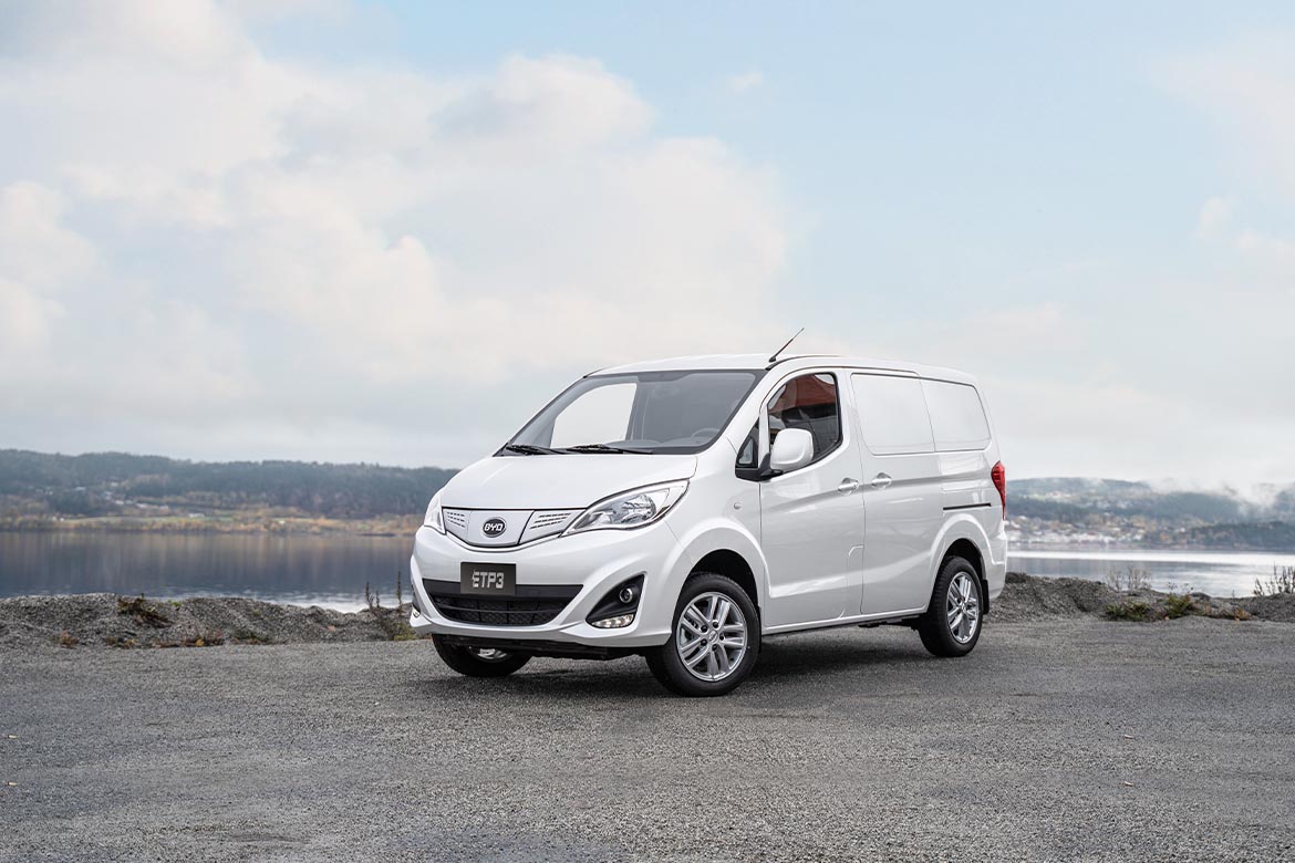 BYD estreia gama comercial em Portugal com o furgão 100% elétrico BYD ETP3