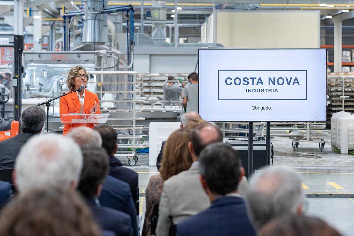 Costa Nova inaugurou em Ílhavo uma das fábricas mais sustentáveis do mundo
