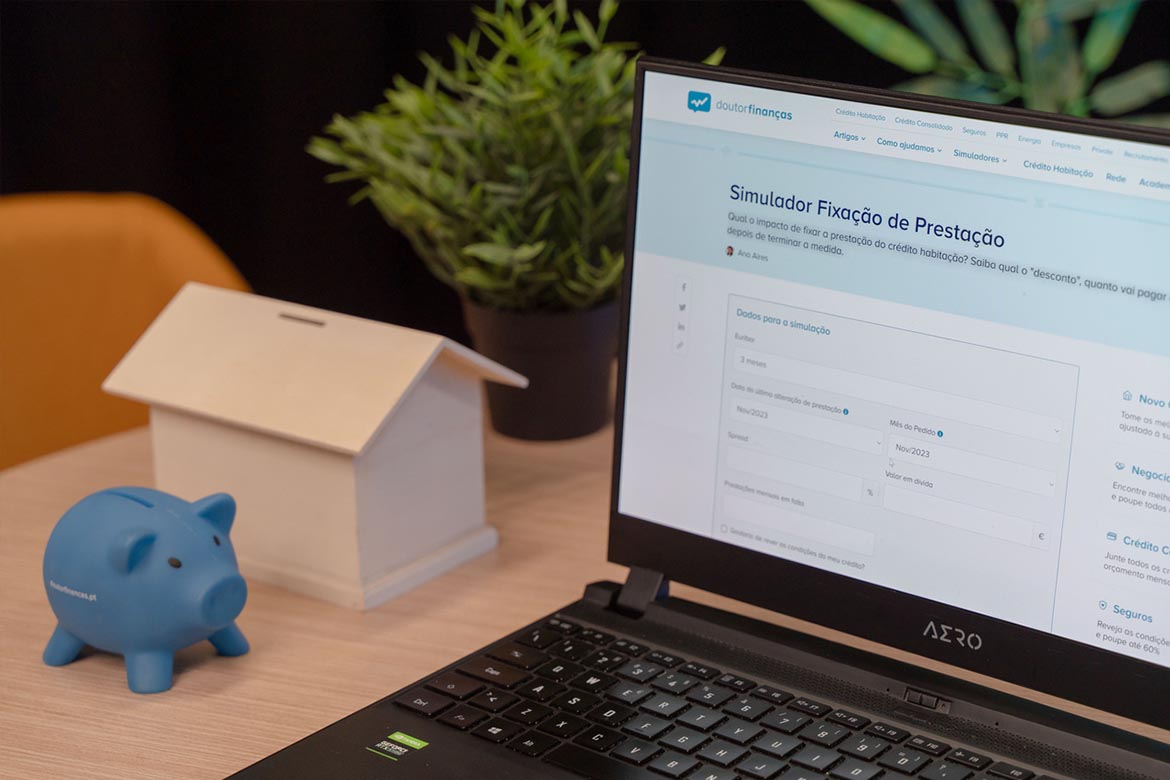 Doutor Finanças lança Calculadora de Fixação de Prestação