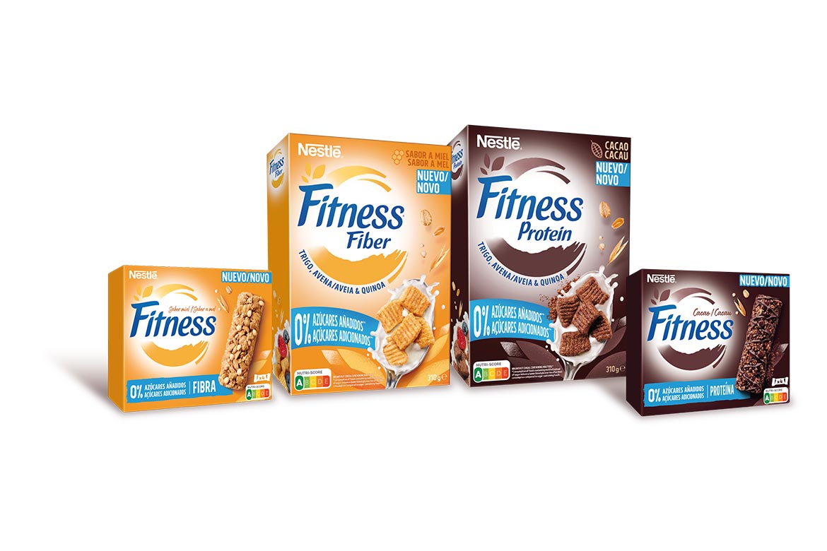 Chegou a nova gama de cereais FITNESS® com 0% açúcares adicionados