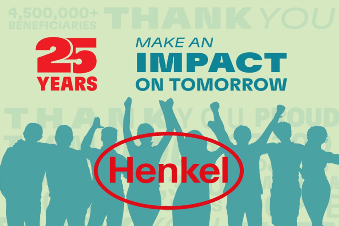 Henkel assinala 25 anos do seu programa de voluntariado empresarial
