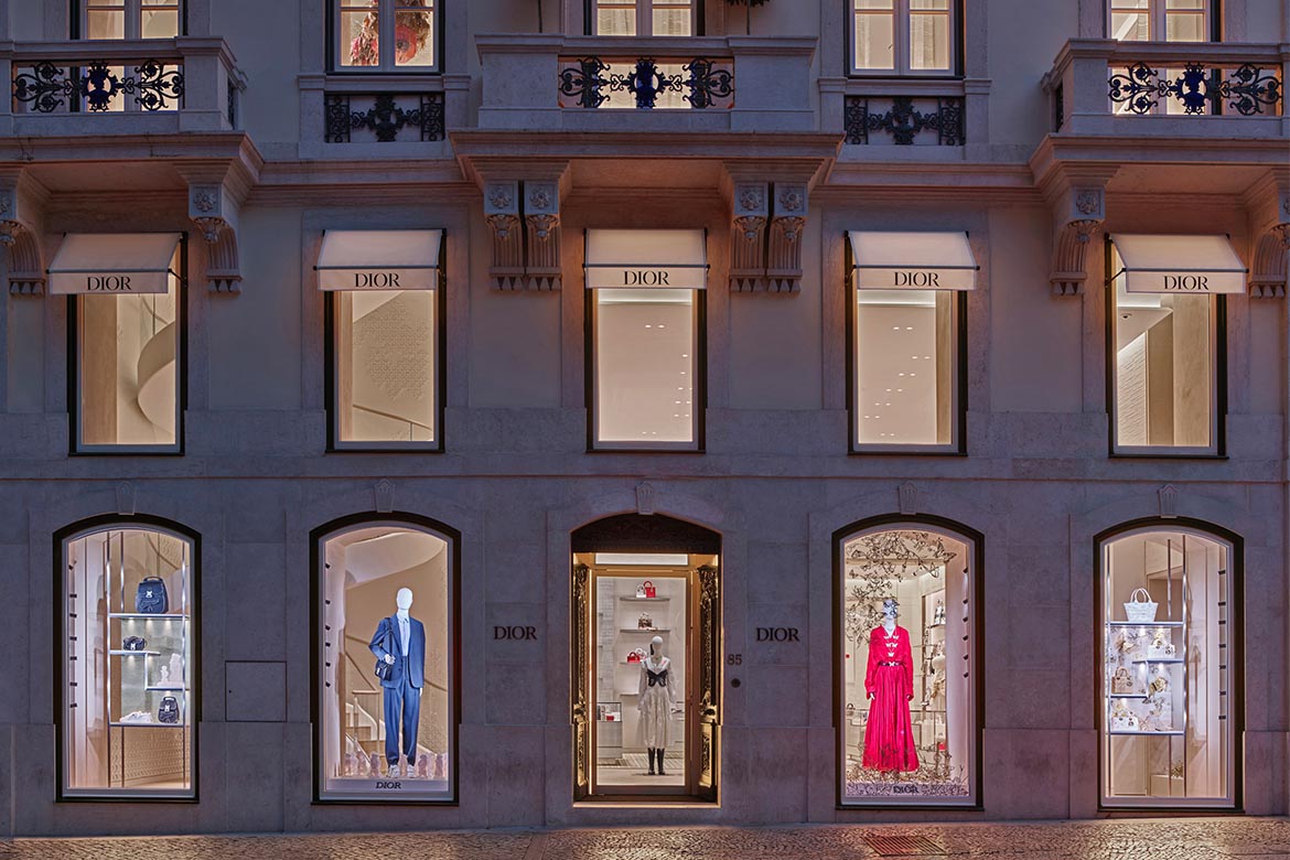 Dior inaugura primeira loja própria em Portugal no Edifício Alegria One