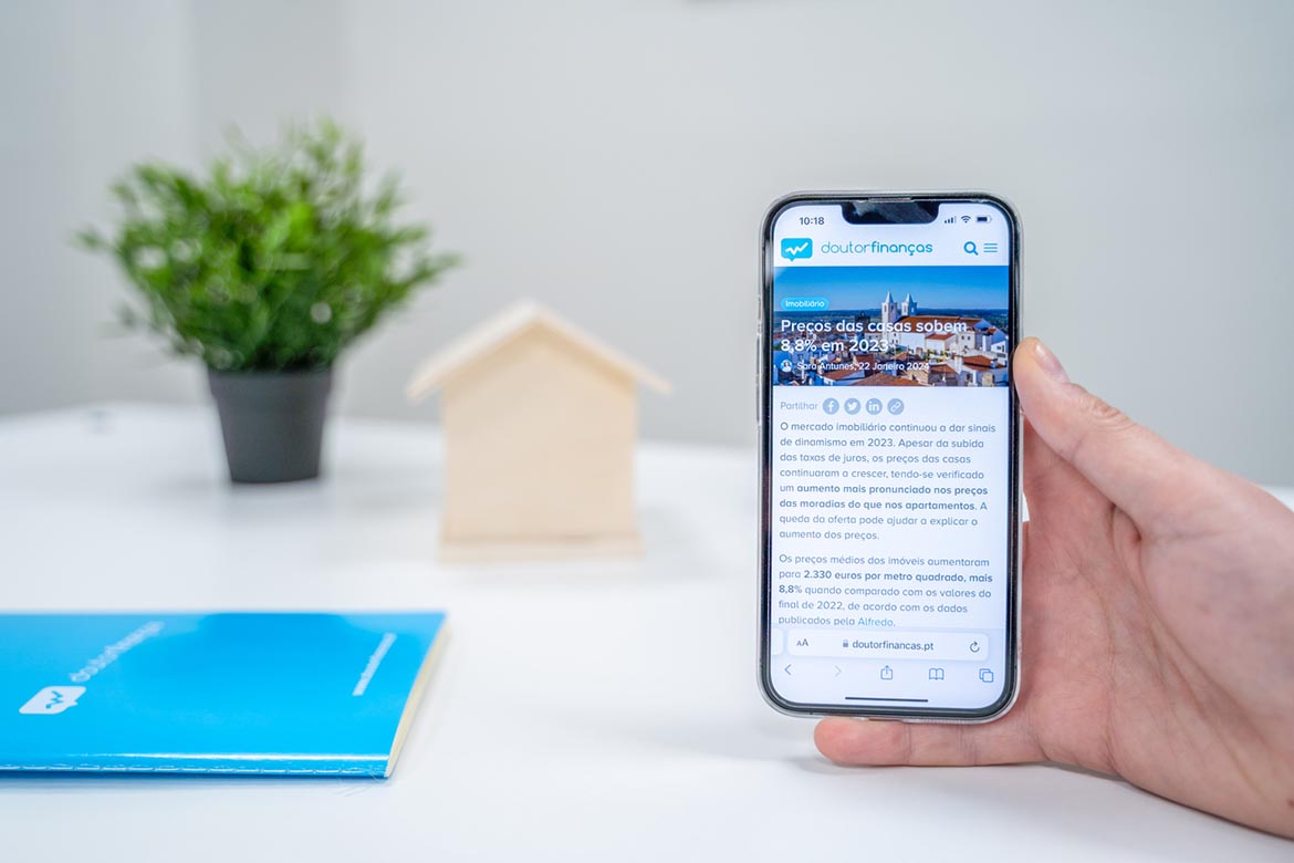 Preços das casas em Portugal sobem 8,8% em 2023