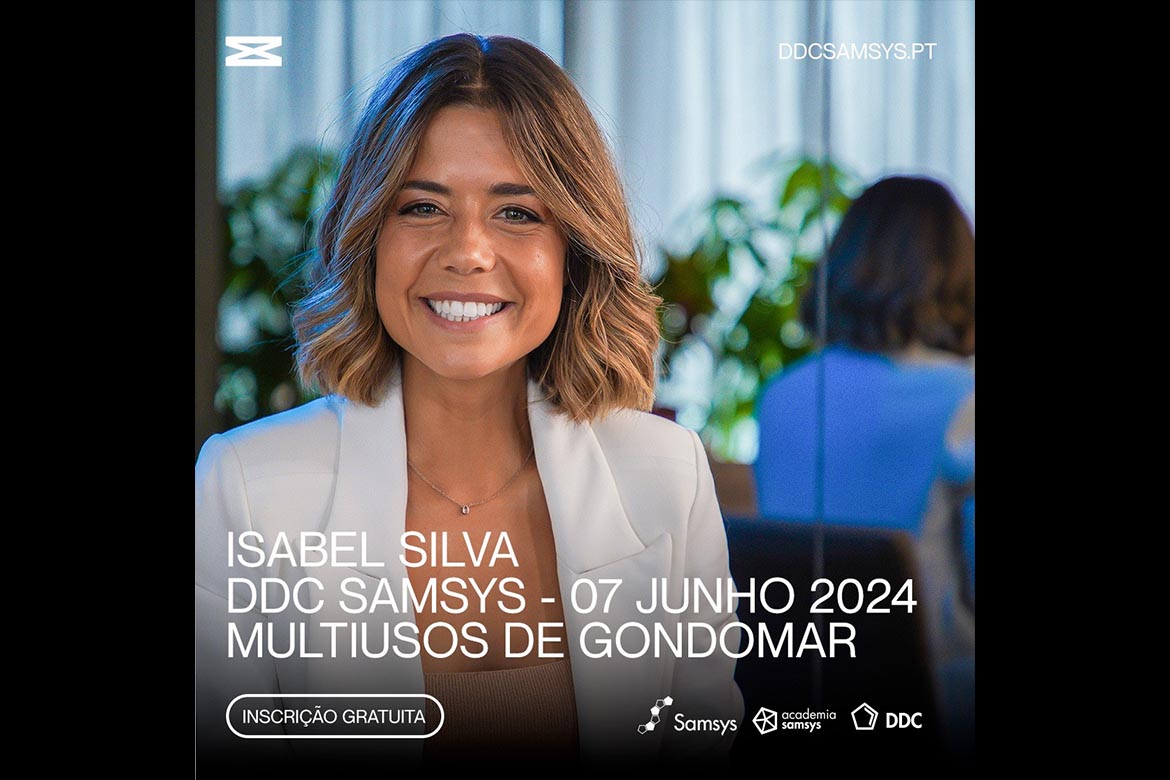 A mais recente confirmação para o DDC Samsys 2024 é uma mulher determinada e com atitude!
