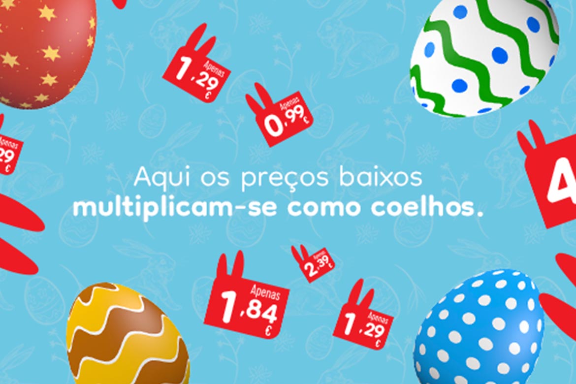 Minipreço lança nova campanha:“No Grande Cabaz de Páscoa do Minipreço, os preços baixos multiplicam-se como Coelhos!”
