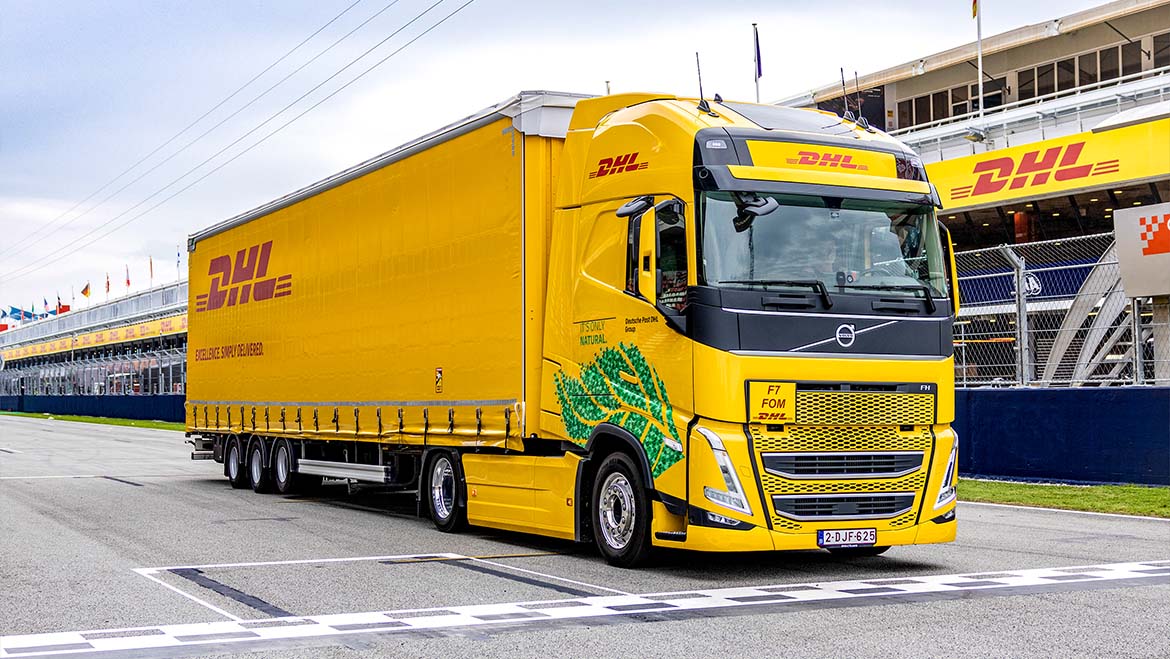 DHL renova parceria com a Fórmula 1® e duplica utilização de biocombustível nos seus camiões