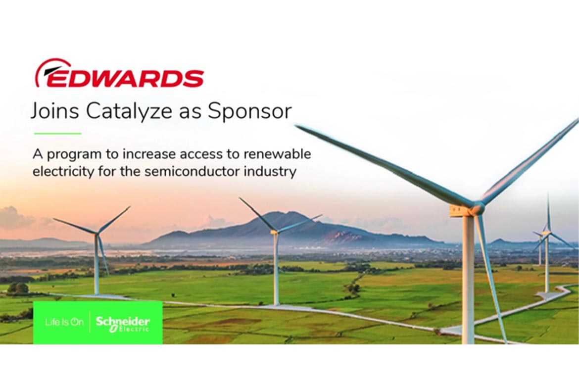 Schneider Electric anuncia adesão da Edwards ao Programa Catalyze
