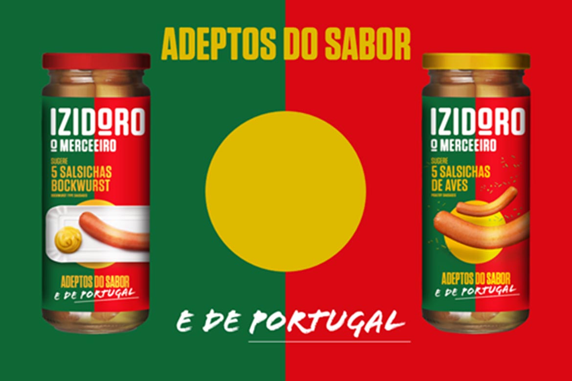 Izidoro comemora o desporto português com edição especial limitada de salsichas em frasco